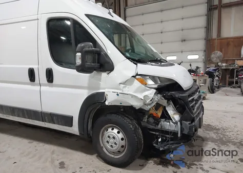 2023 Ram Promaster 2500 High Roof 159 Wb из США, поврежденный, VIN 3C6LRVDG4PE511761